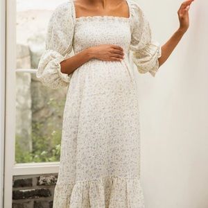 Nothing Fits But - Yukon Dress - Floral Gauze - Maternity